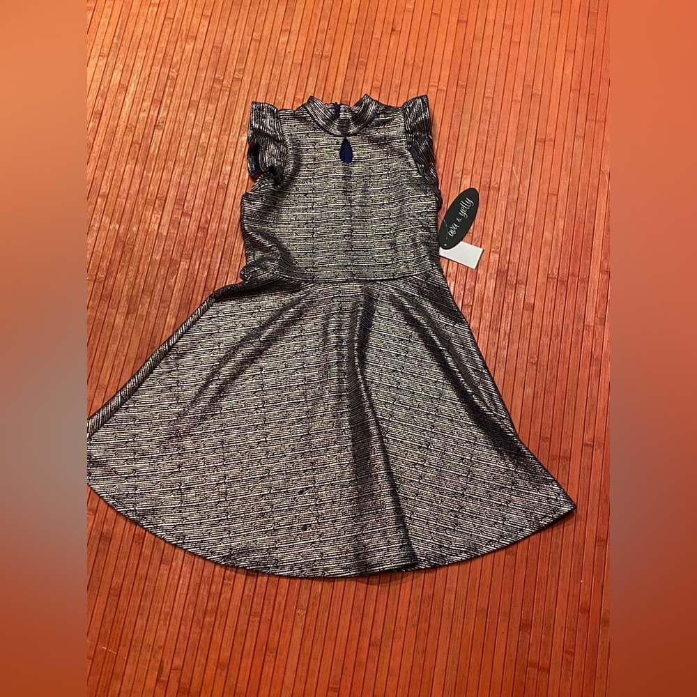 Navy and gold Ave & Yelly dress